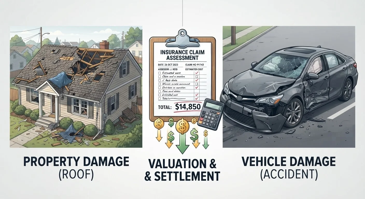 Actual Cash Value vs. Replacement Cost in Home and Auto Claims