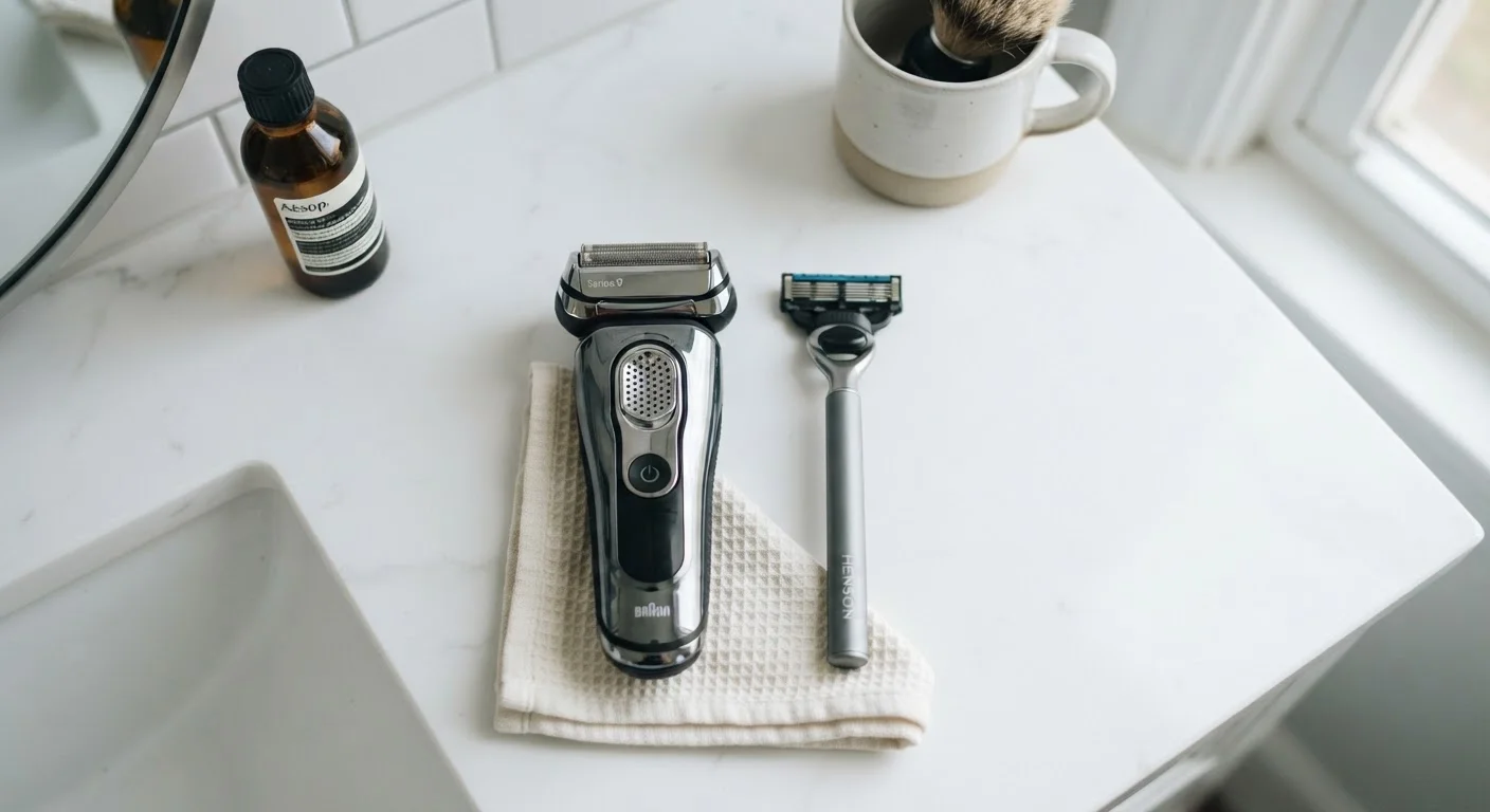 Electric Razor vs. Cartridge Blade: What Changes With Each Shave