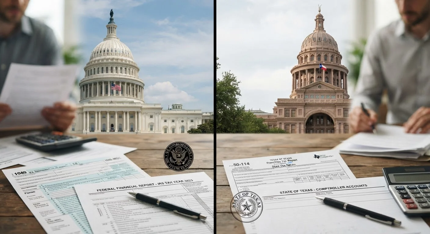 Federal vs. State Income Tax: What's Actually Different