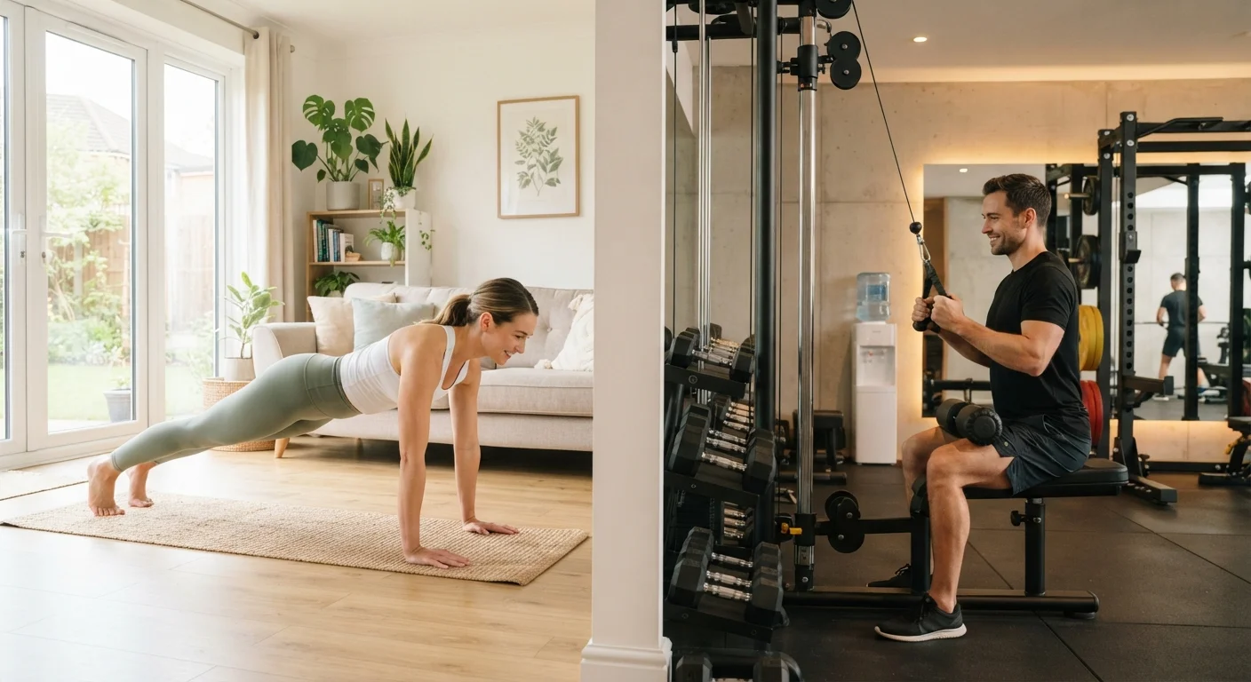 Home Workouts vs. Gym Training: Weighing the Trade-Offs
