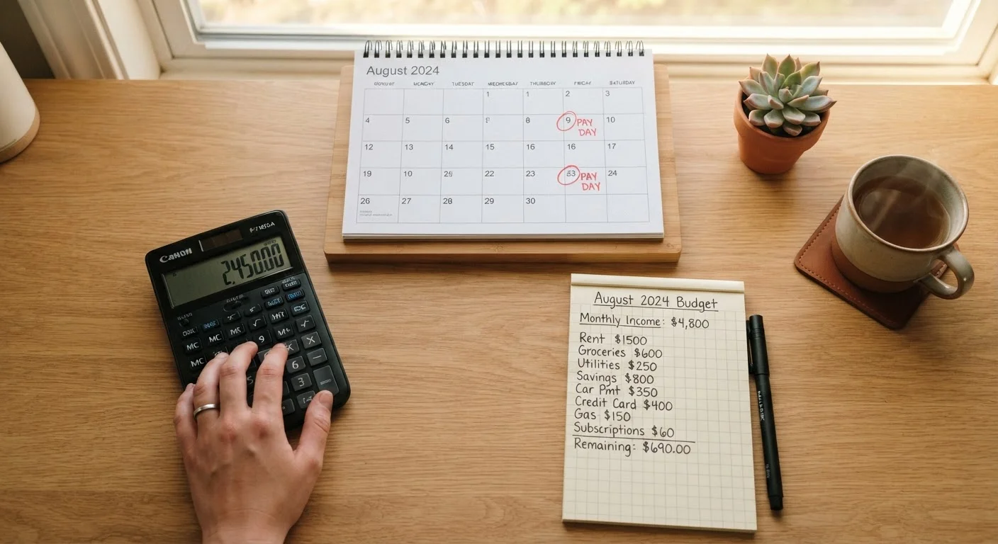 Managing Money When You Get Paid Biweekly vs. Twice a Month