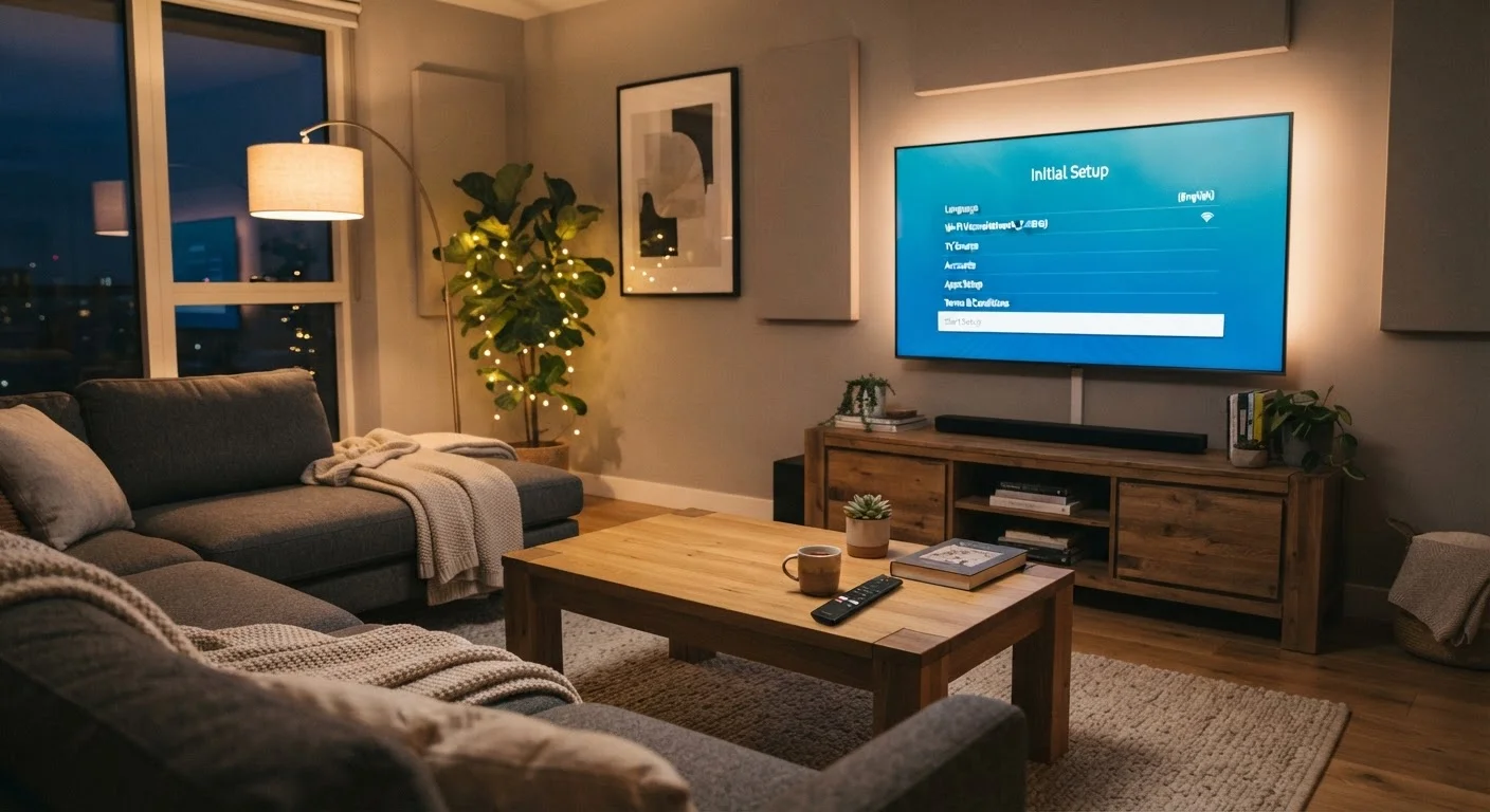 Setting Up a New Smart TV Without Getting Overwhelmed