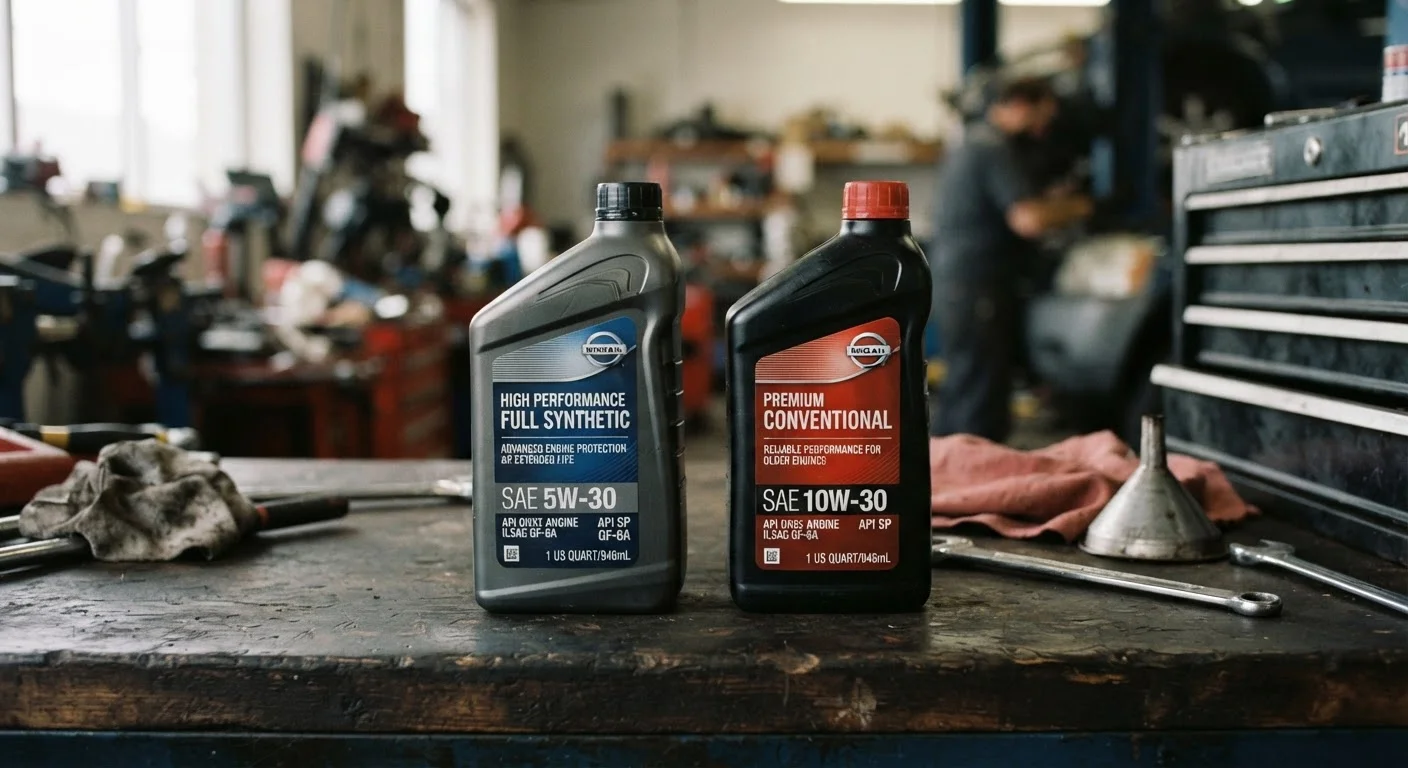 Synthetic vs. Conventional Motor Oil: Understanding the Difference