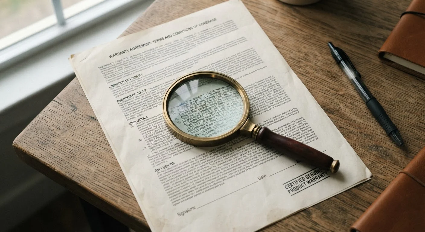 Warranty Coverage: What the Fine Print Usually Leaves Out